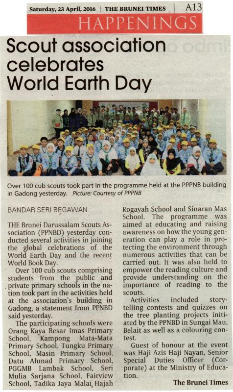 World Earth Day & World Book Day 2016