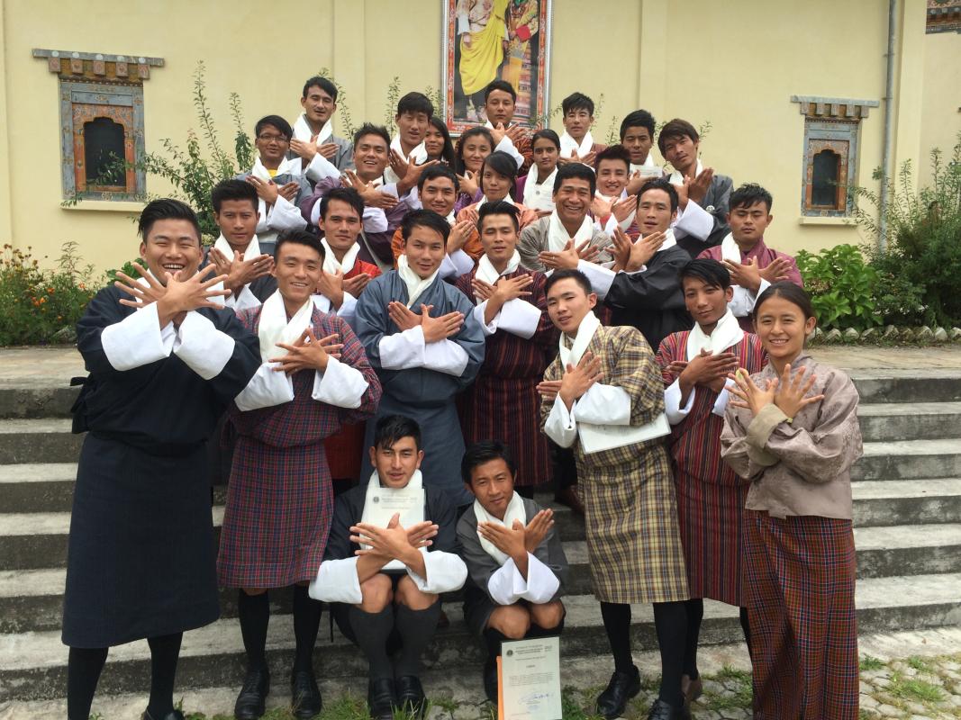 " East or West, North or South, Peace is our quest"