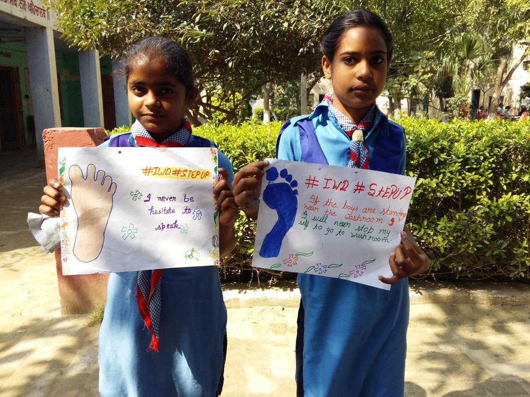 IWD(STEP IT  UP FOR GENDER EQUALITY)