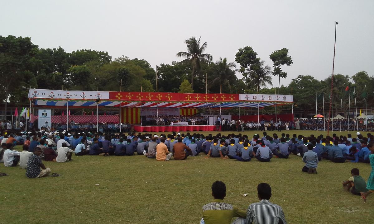 Jamalpur District Scout Somabesh 2016