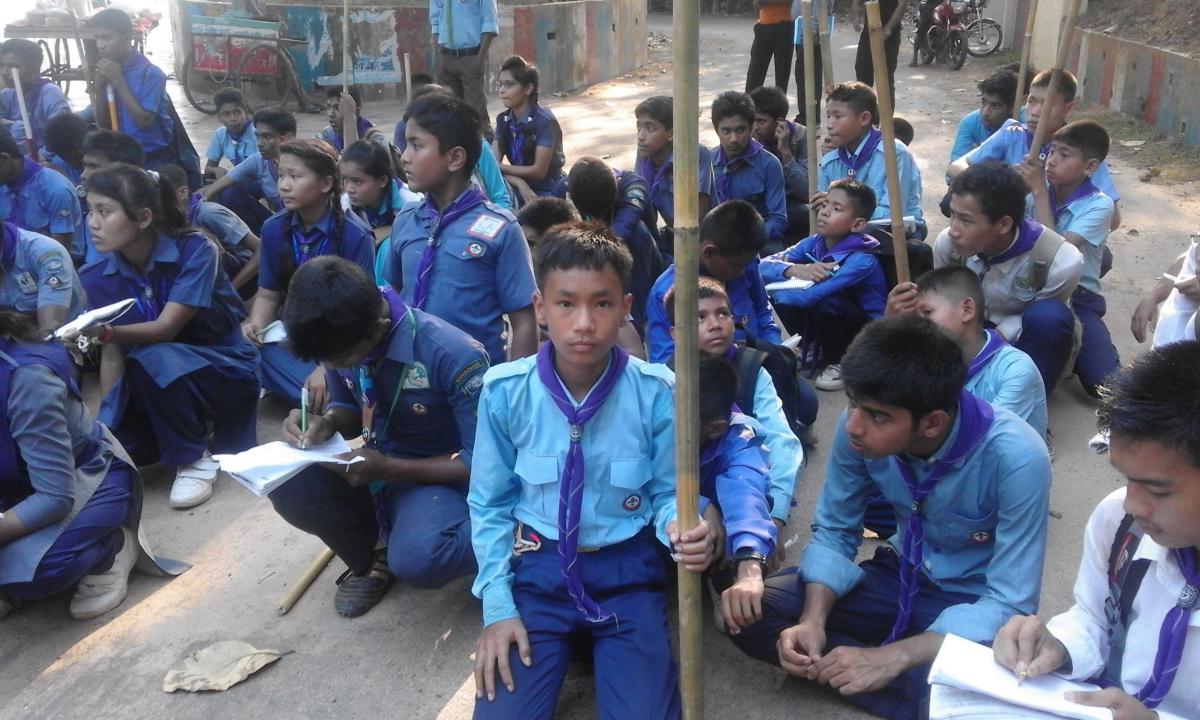 ৬ ষ্ঠ জেলা স্কাউট সমাবেশ 