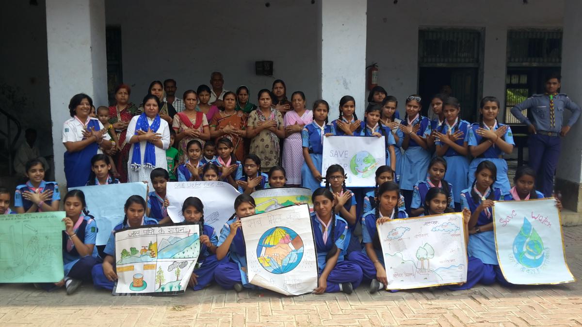 Awareness of save water 