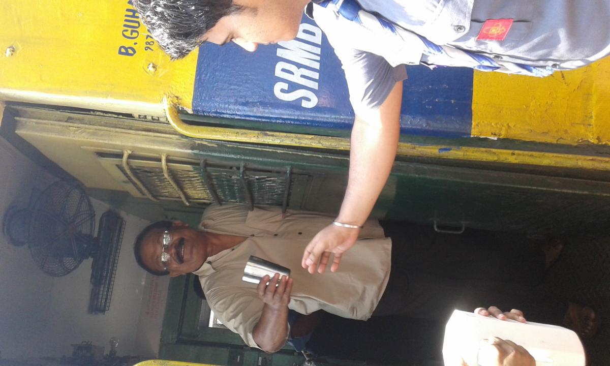 Render Water service at Railway station
