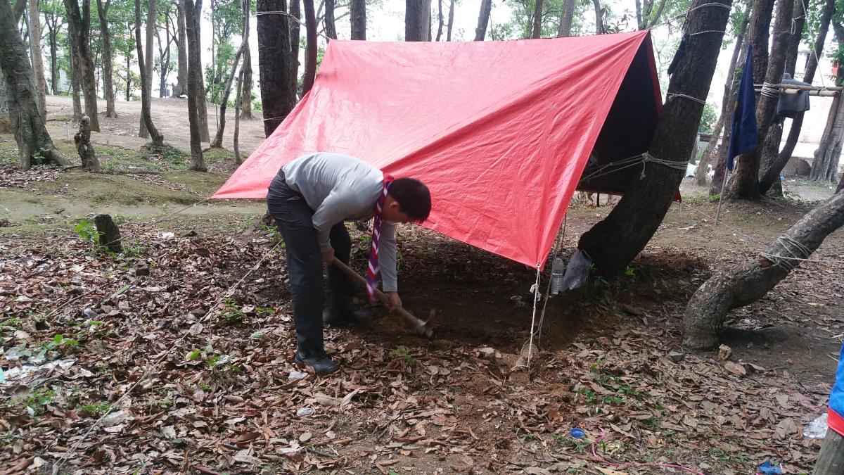 Individual Shelter Management And Spirit Burner Making for Survival in Jungle