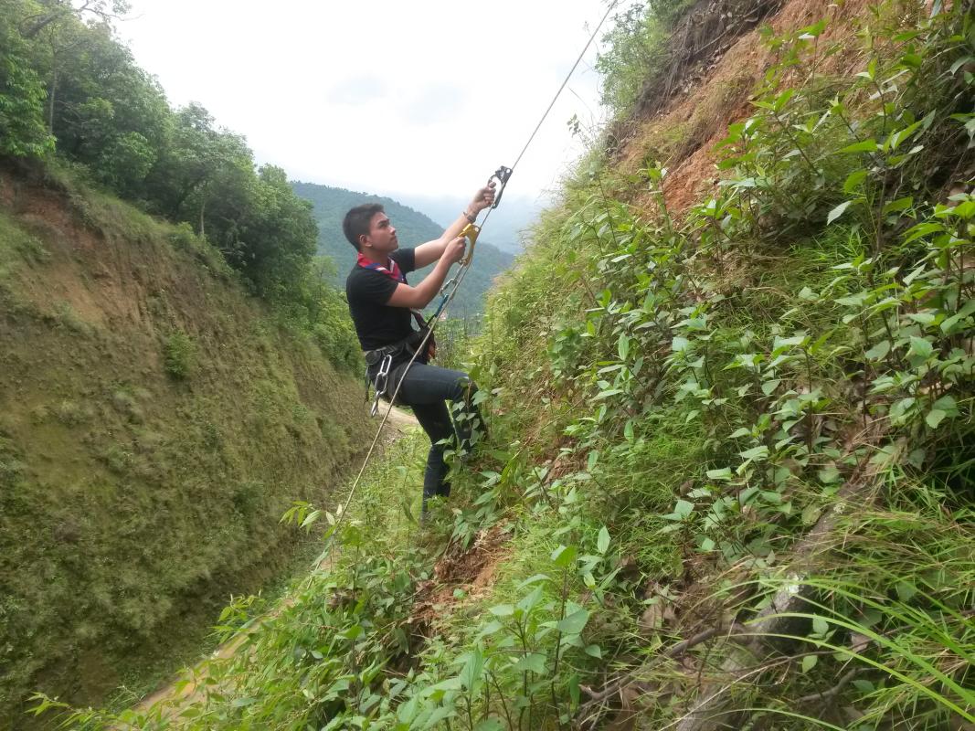 Climbing Training for Rescue 
