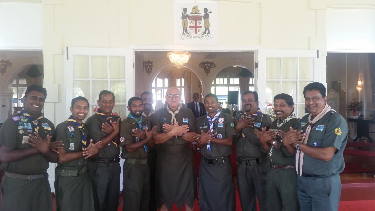 INVESTITURE CEREMONY OF THE CHIEF SCOUT OF FIJI