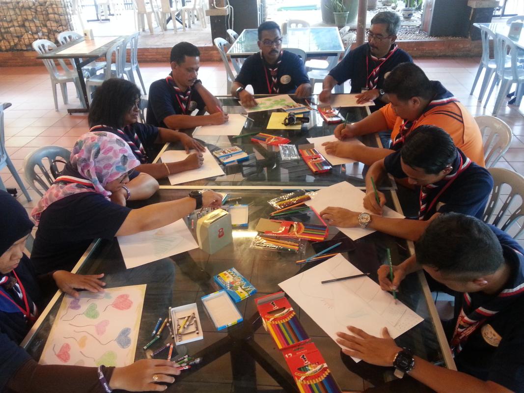 Peace Drawing Entartainment