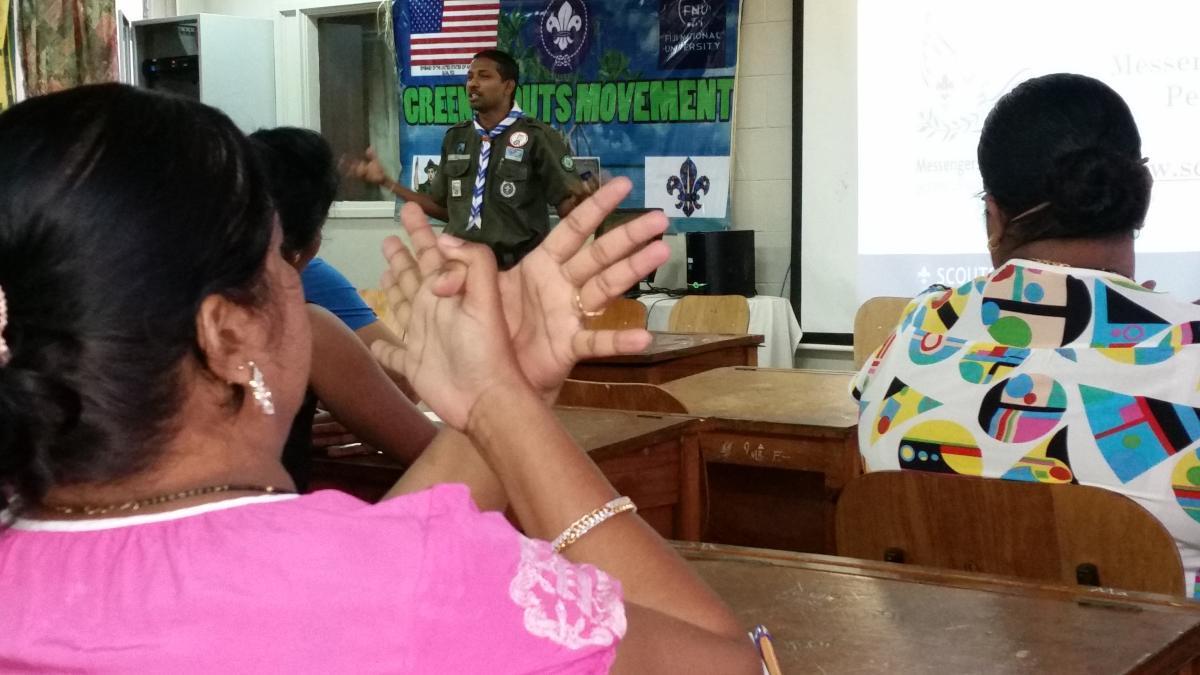 "PEACE BEGINS WITH ME AND OUR ENVIRONMENT"- GREEN SCOUT MOVEMENT WORKSHOP