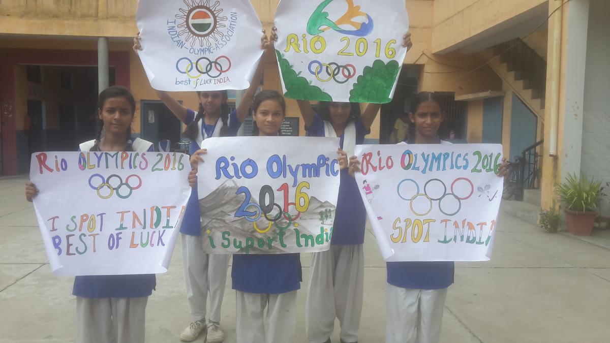 We are support Rio Olympic game 2016