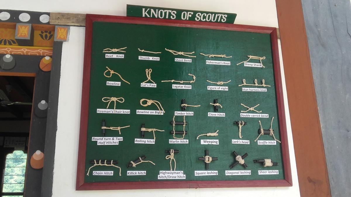 Scout's Knots Board