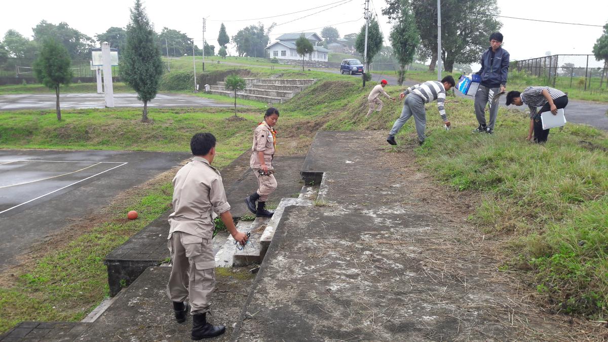 International Peace Day Celebration by Rover Scouts of Jigme Namgyel Engineering College 