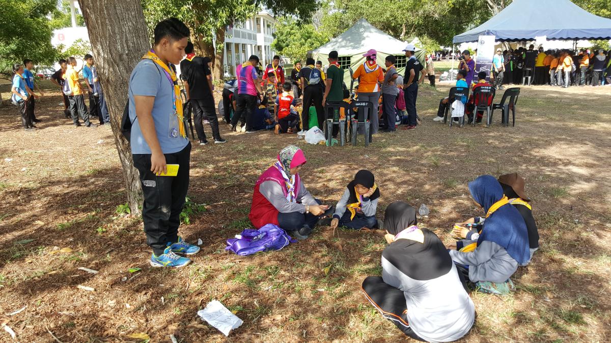 Kontinjen Kelantan di Jambori Pengakap ASEAN Ke-5