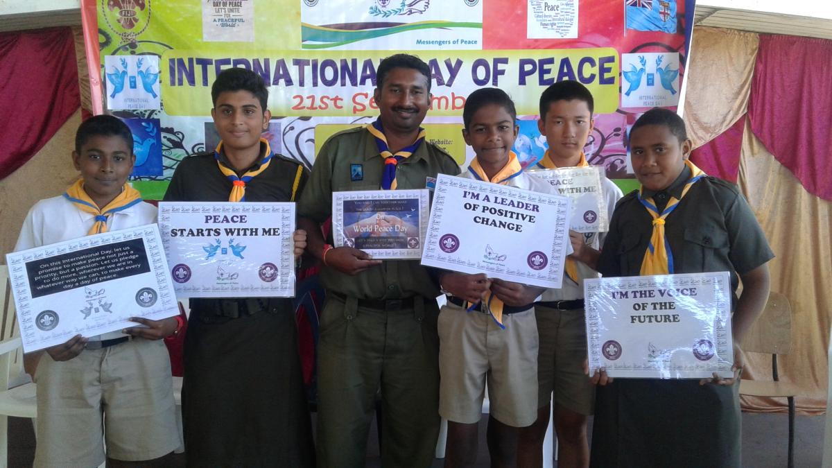 First Ever Peace Day Celebration