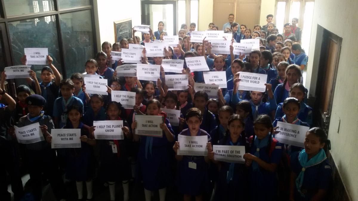 Celebration of International Peace Day - 2016 at Jammu & Kashmir (India)