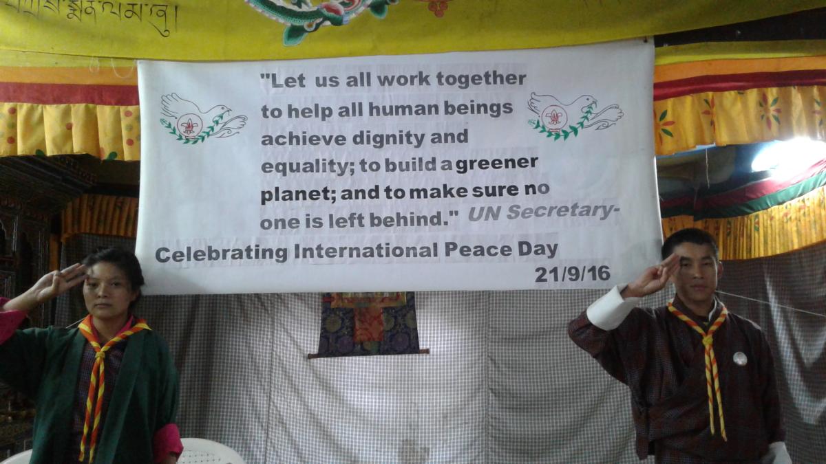 International Peace celebration