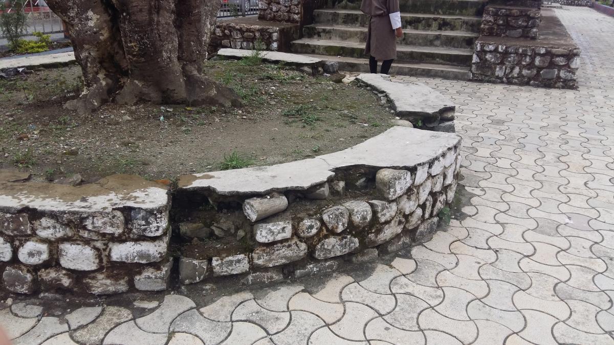Maintenance of Childern park of Gelephu