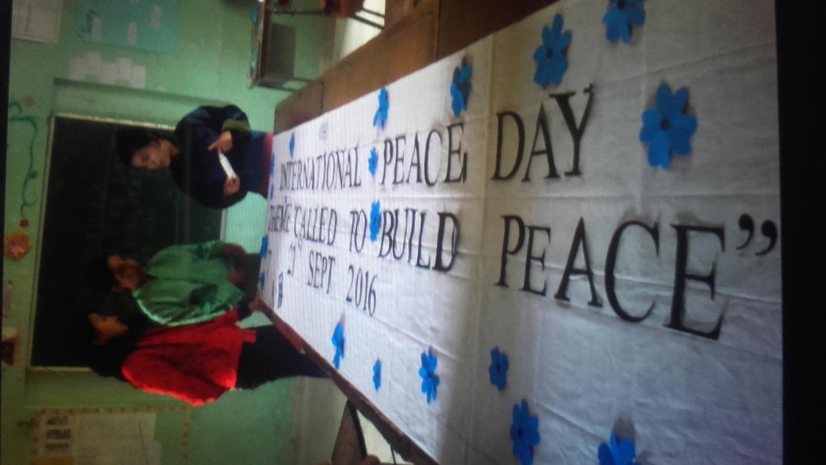Peace restores lost happiness