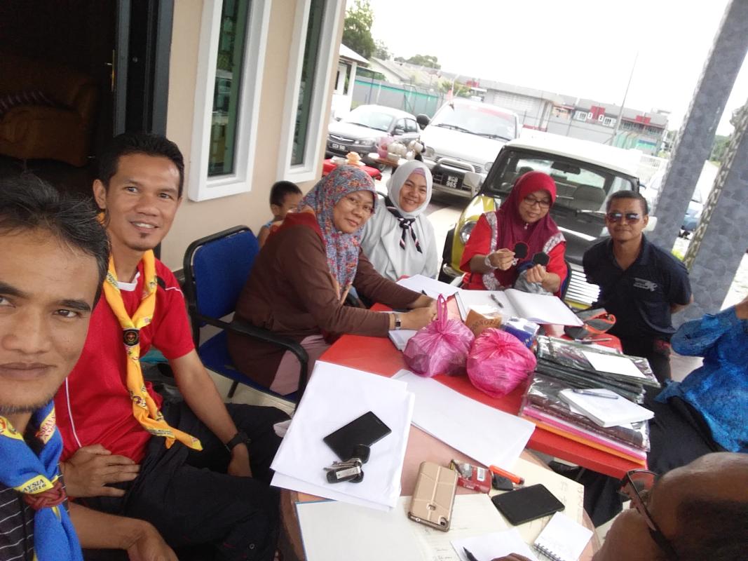 Informal meeting among the bera adc of scout on kempori