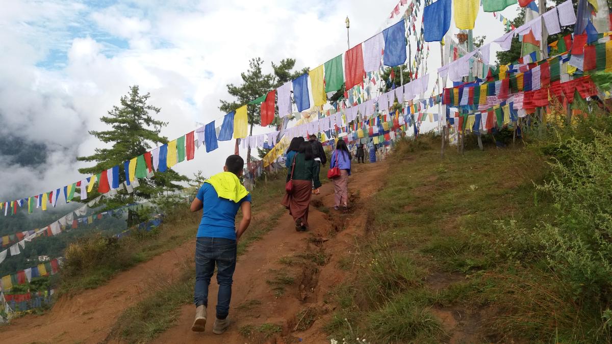 All was on foot,peace starts with it..."