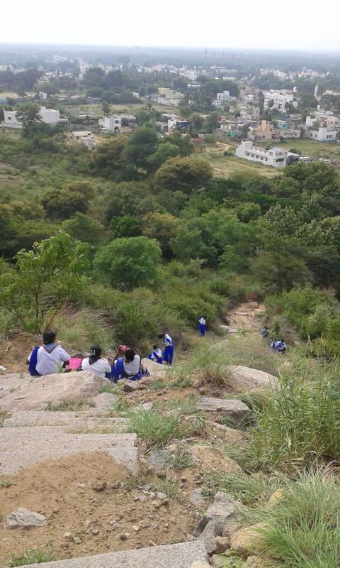 Hike .Tracking at vellore District BASIC COURSE 