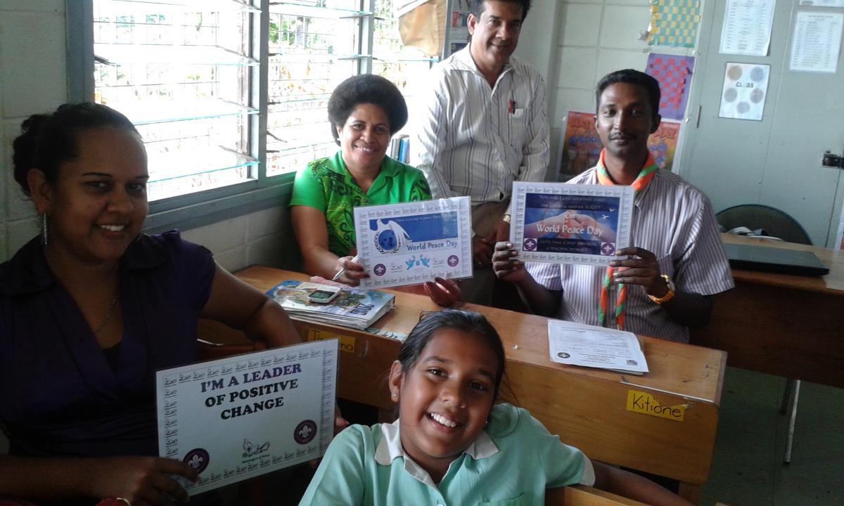 MOP SESSION WITH SCOUT LEADERS