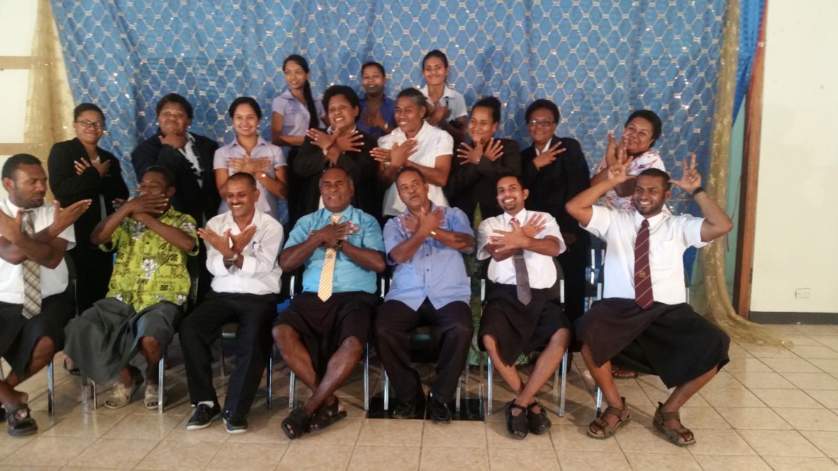 Peace begins with a smile