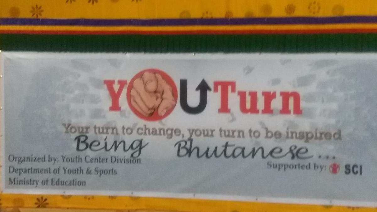 "YOUTURN,,,BEING BHUTANESE..."