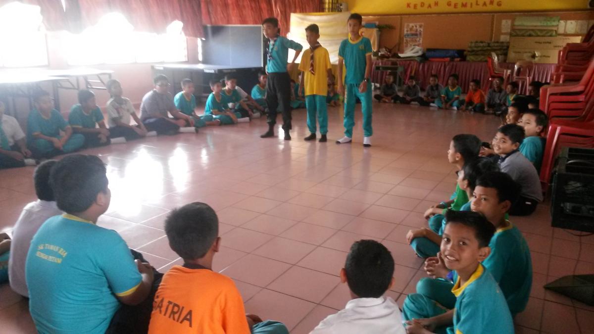 Scout weekly meeting 