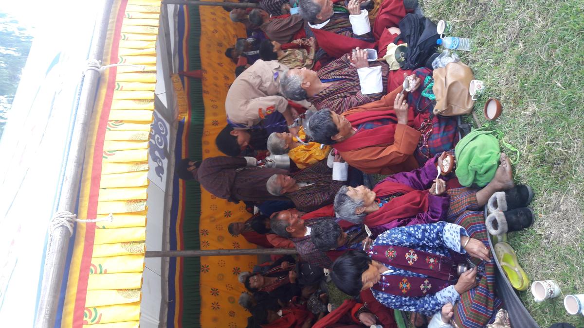 Volunteer work at Druk Choeding Lhakhang/temple