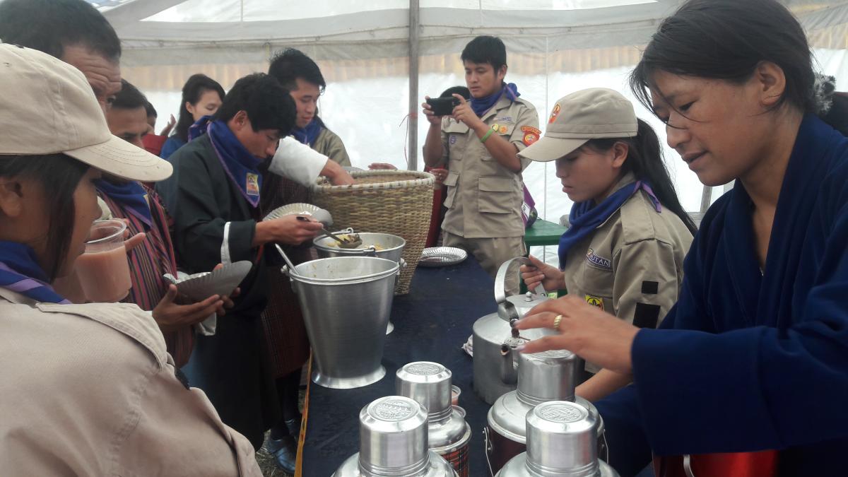 Volunteer work at Monestery