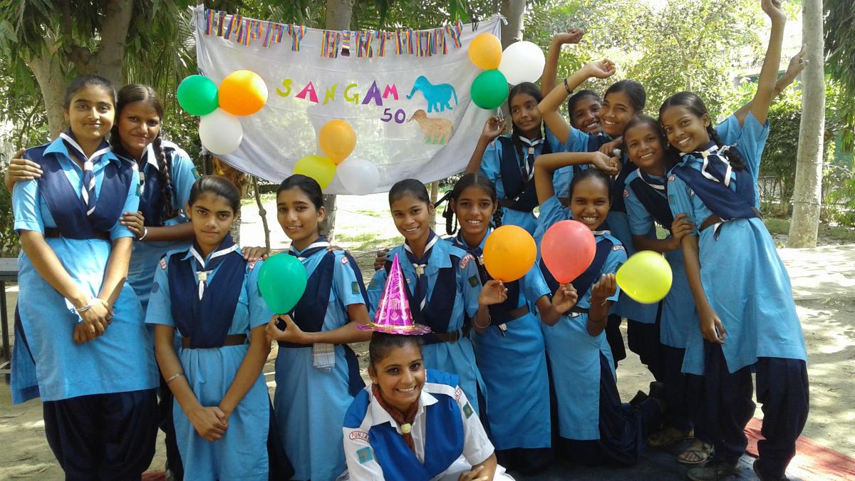 celebration of Sangam birthday