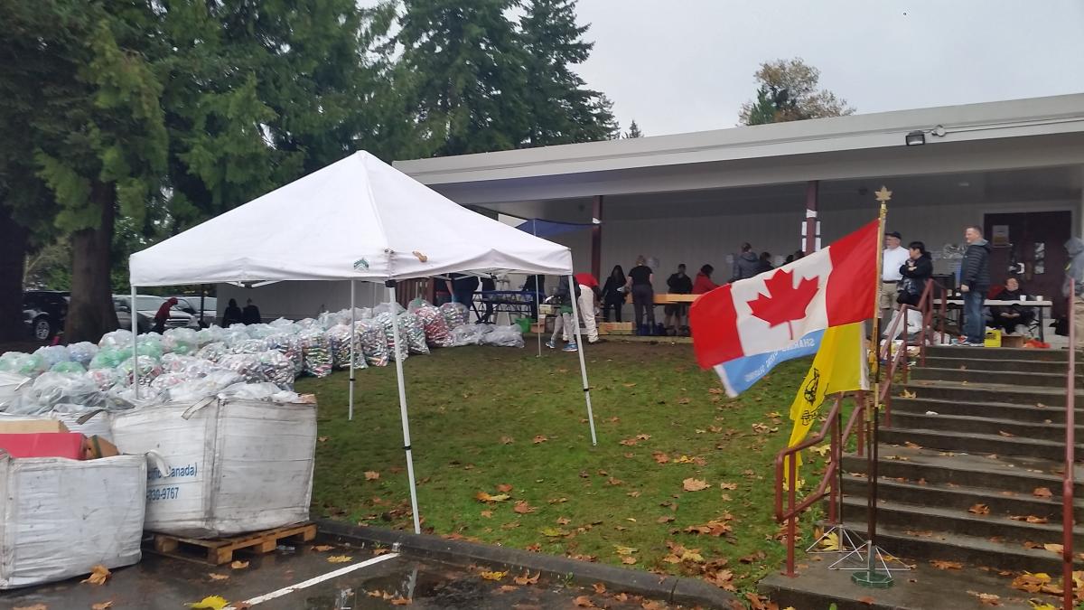 Recyclabe Bottle Drive and Battery Collection | 1st Centre Lake Scout Group of Burnaby, Canada