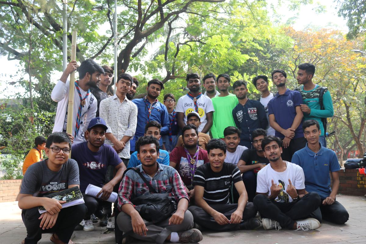 স্কাউট হাইকিং - অজানা উদ্দেশ্য নির্দিষ্ট গন্তব্যে পৌঁছানোর কার্যক্রম 