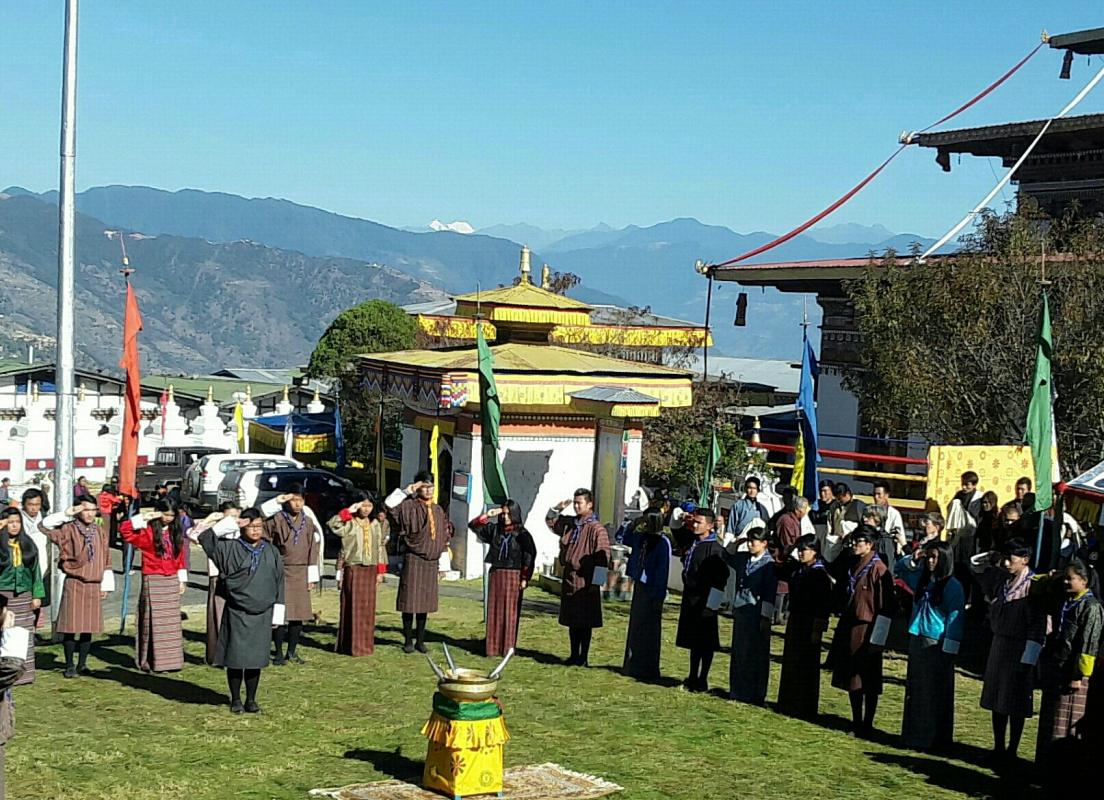 Closing day of Annual Drupchen