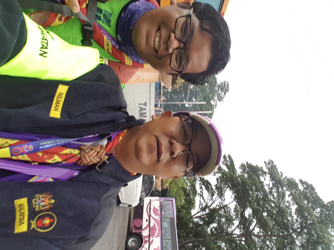 Petugas Unit Keselamatan Jambori Malaysia ke13 dan Kuala Lumpur International Jamboree