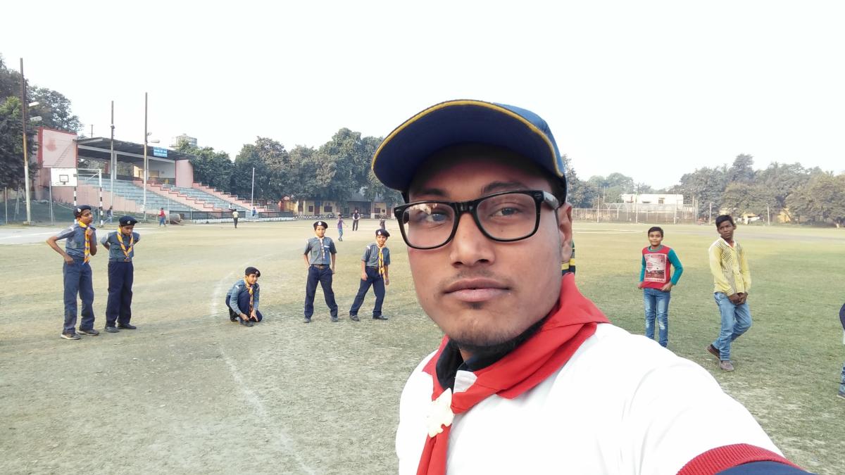  One day group treaning camp at Northern railway lucknow district scout hut.