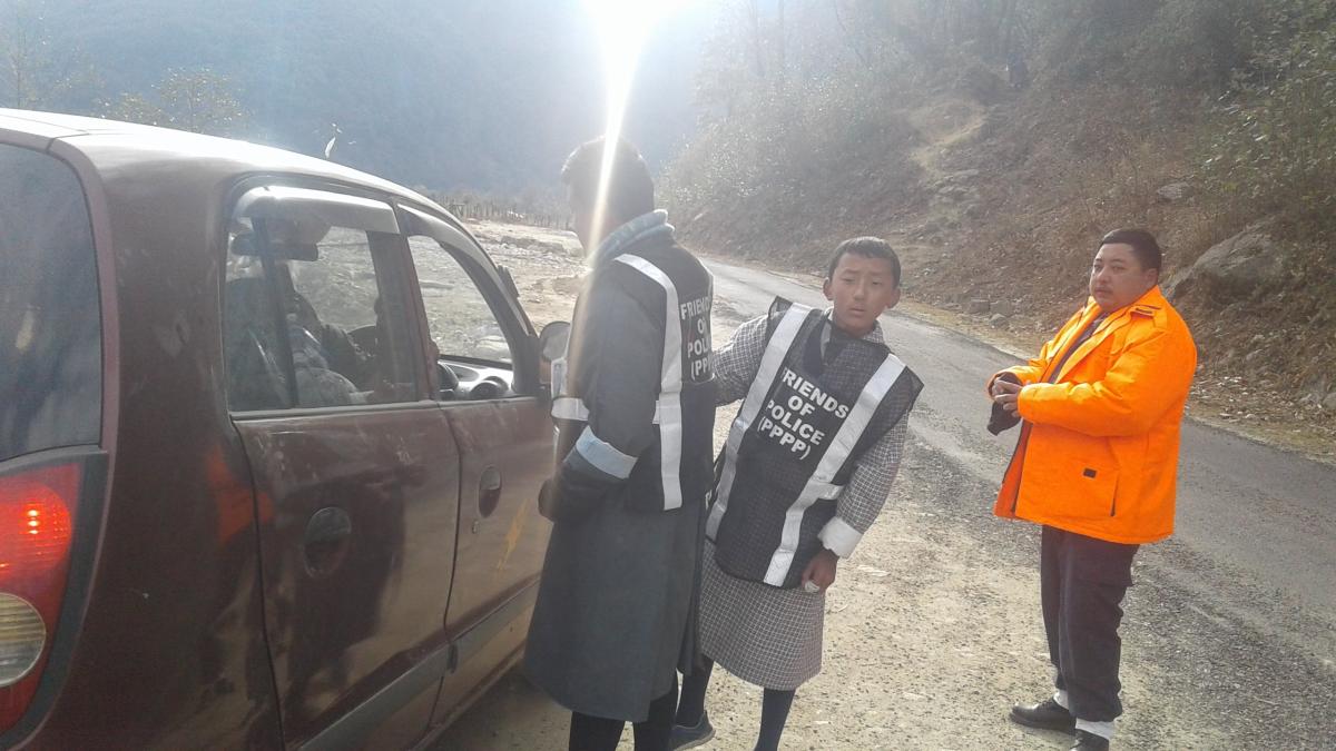 Giving Advices to the travelers especially a Drivers