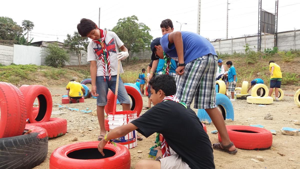 Servicio a la Comunidad en Jamboree Camporee Interamericano 2016-2017