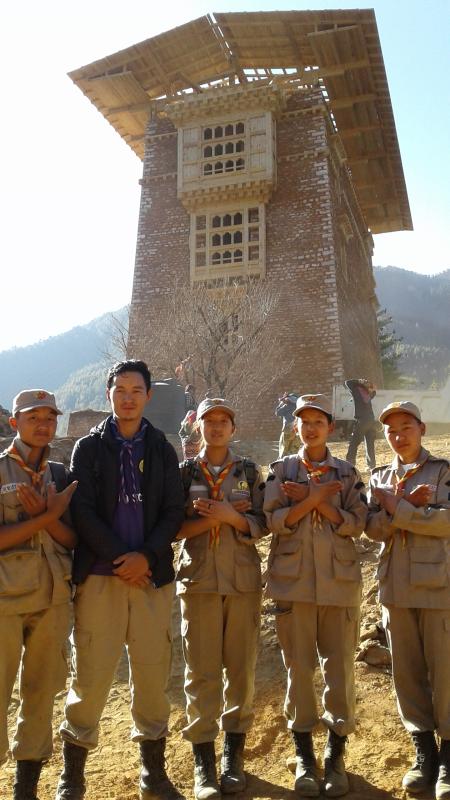Helping reconstruct one of the oldest and majestic dzongs in our country(Bhutan).