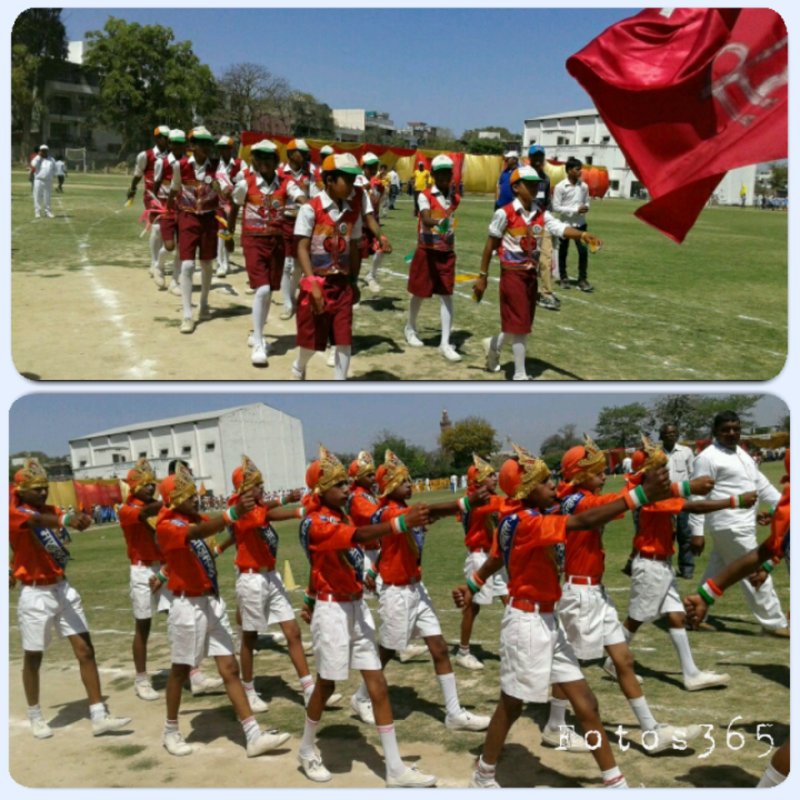 March Past Competition in Game  rally 
