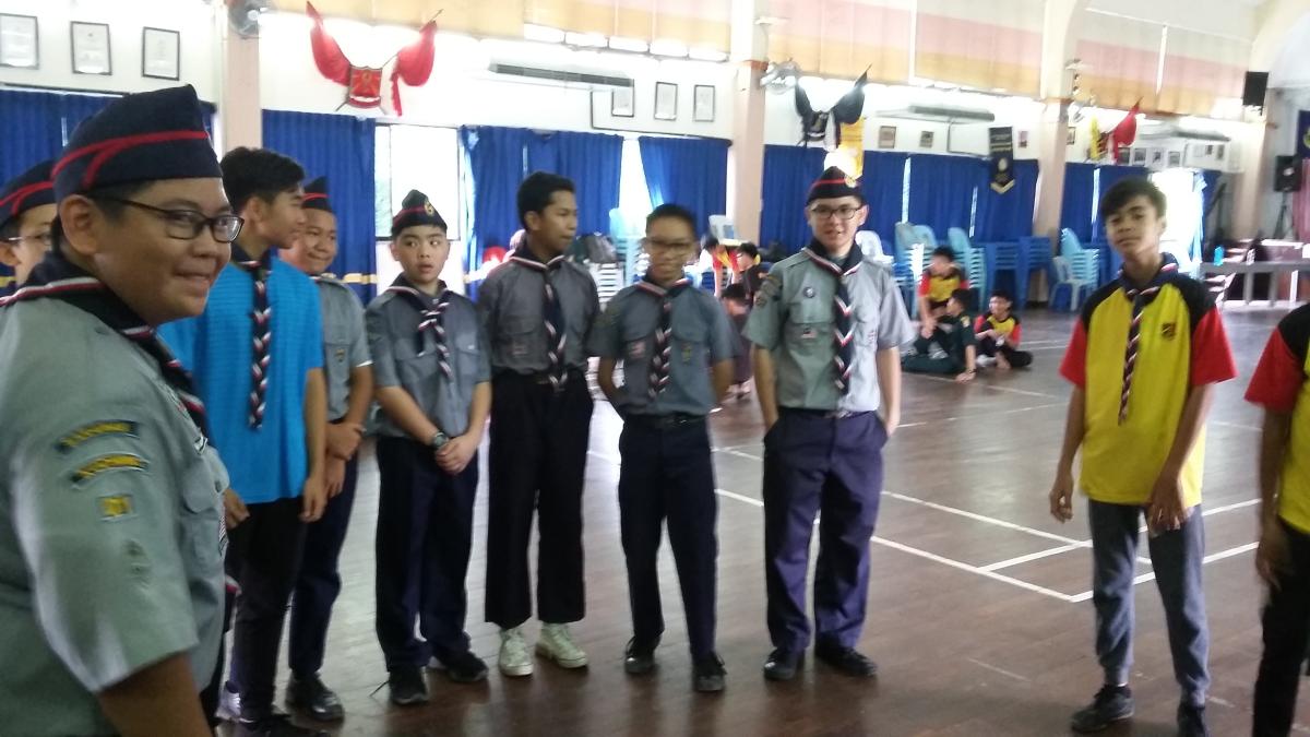 1st Kuching Scouts Afternoon Session Meeting