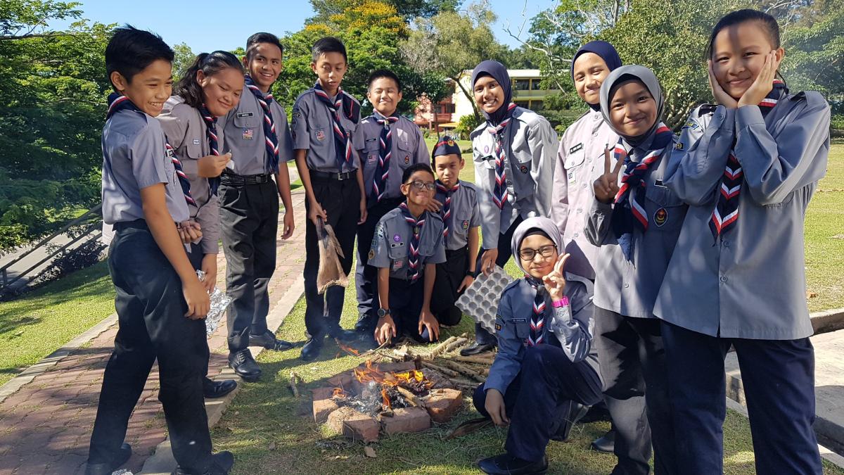 Backwoods Coooking Training for School's Scouts