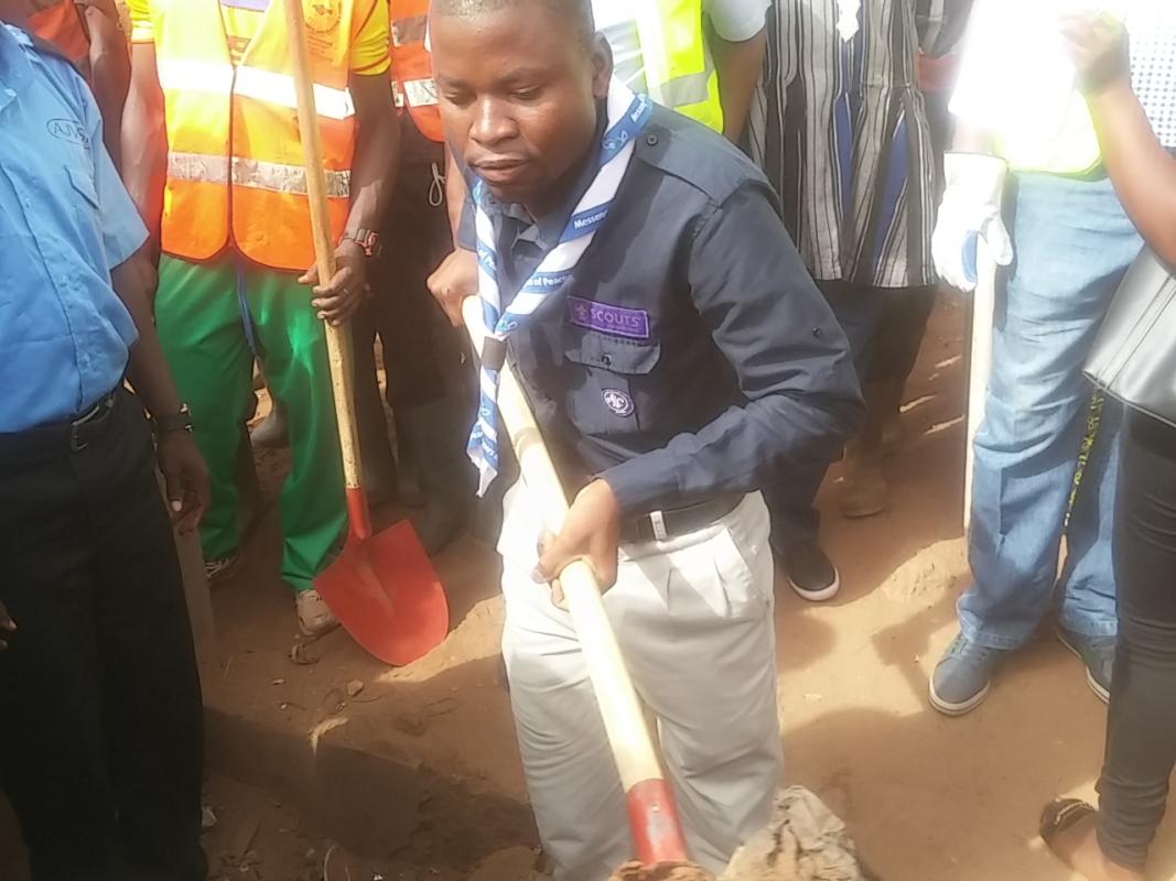  CEREMONIE DE CAMPAGNE DE CURAGE DE CANIVEAUX DANS LA COMMUNE DE OUAGADOUGOU
