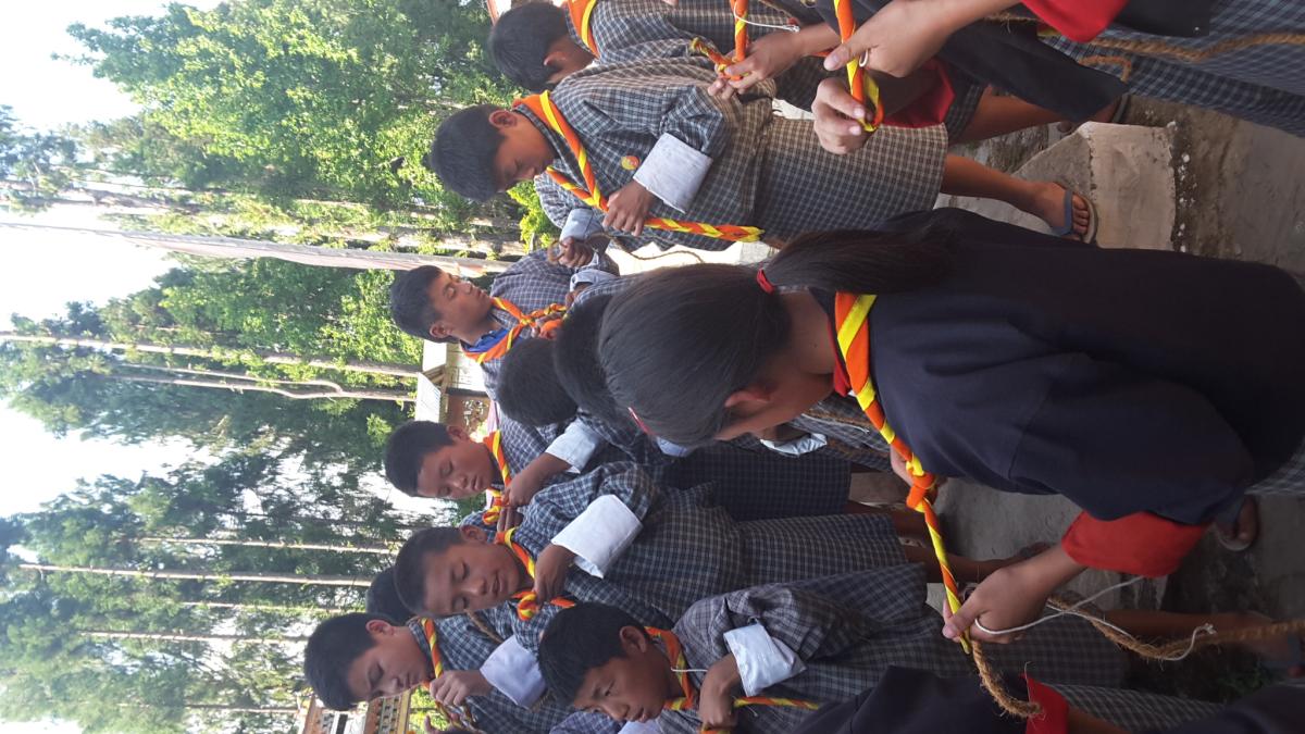 Sherigatshel scouts Tsebar LSS