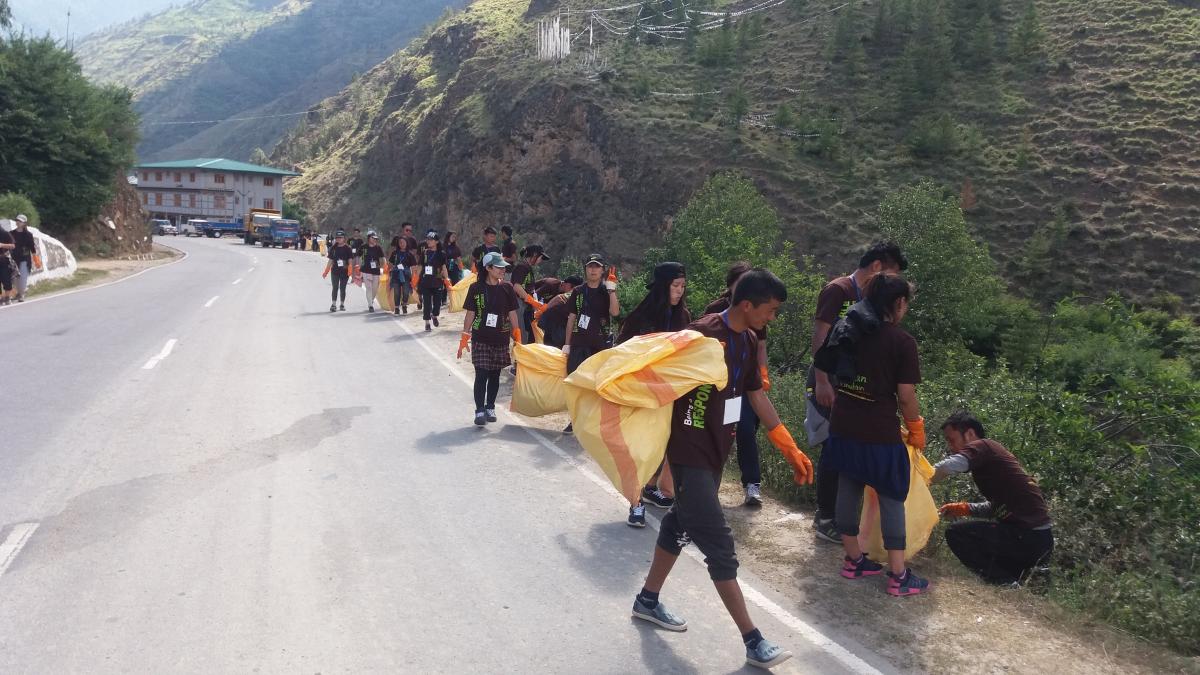 Chunzom to Babesa Highway Cleaning