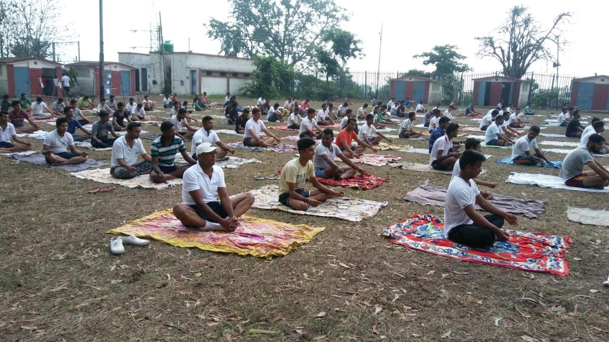 International day of yoga 2017.