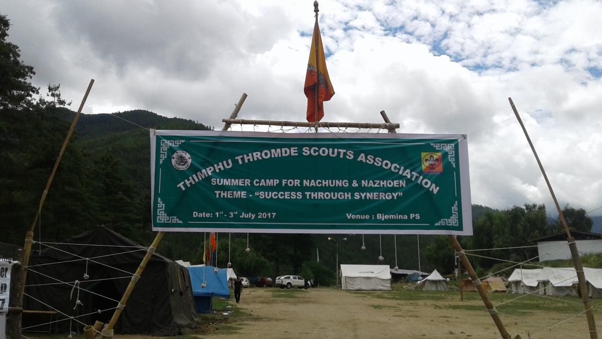 Annual Summer Scouts Camp. 