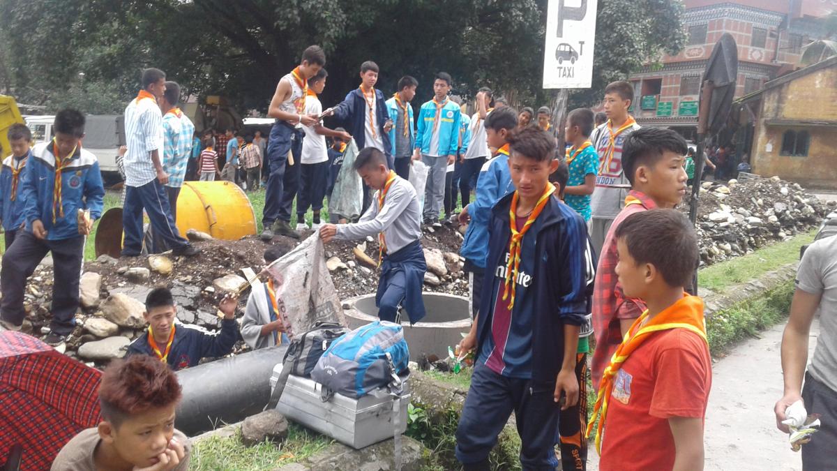Mass cleaning campaign 