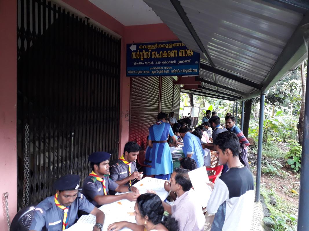 free blood group determination and blood stem cell registration camp