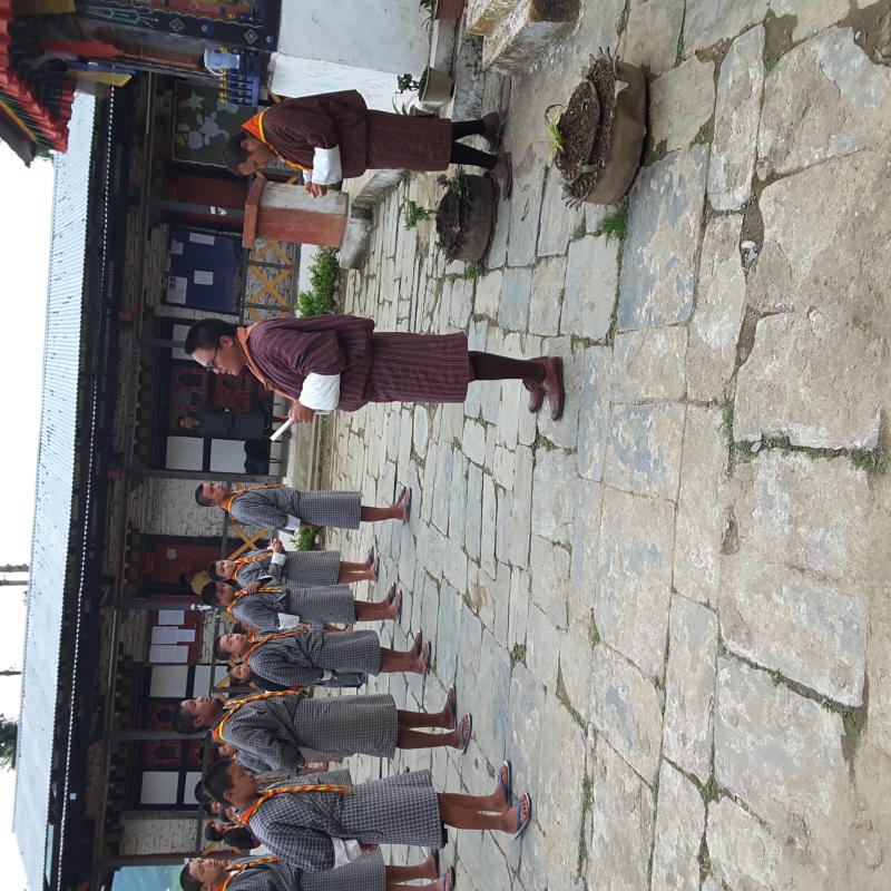 Awarding of proficiency badges to active scouts